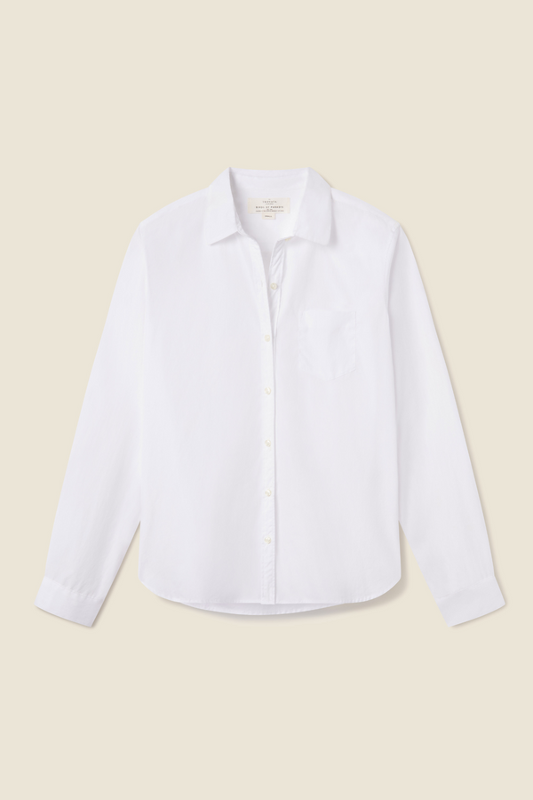 Grace Classic Shirt White Poplin