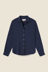 Grace Classic Shirt Navy