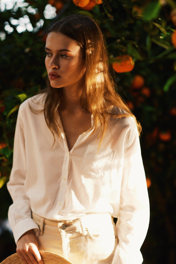Grace Classic Shirt Antique White