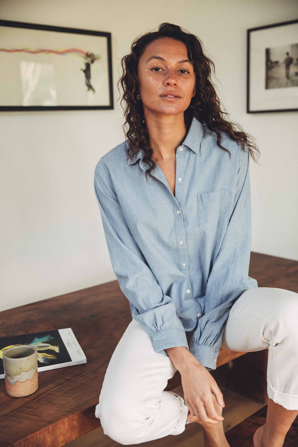 Grace Classic Shirt Chambray