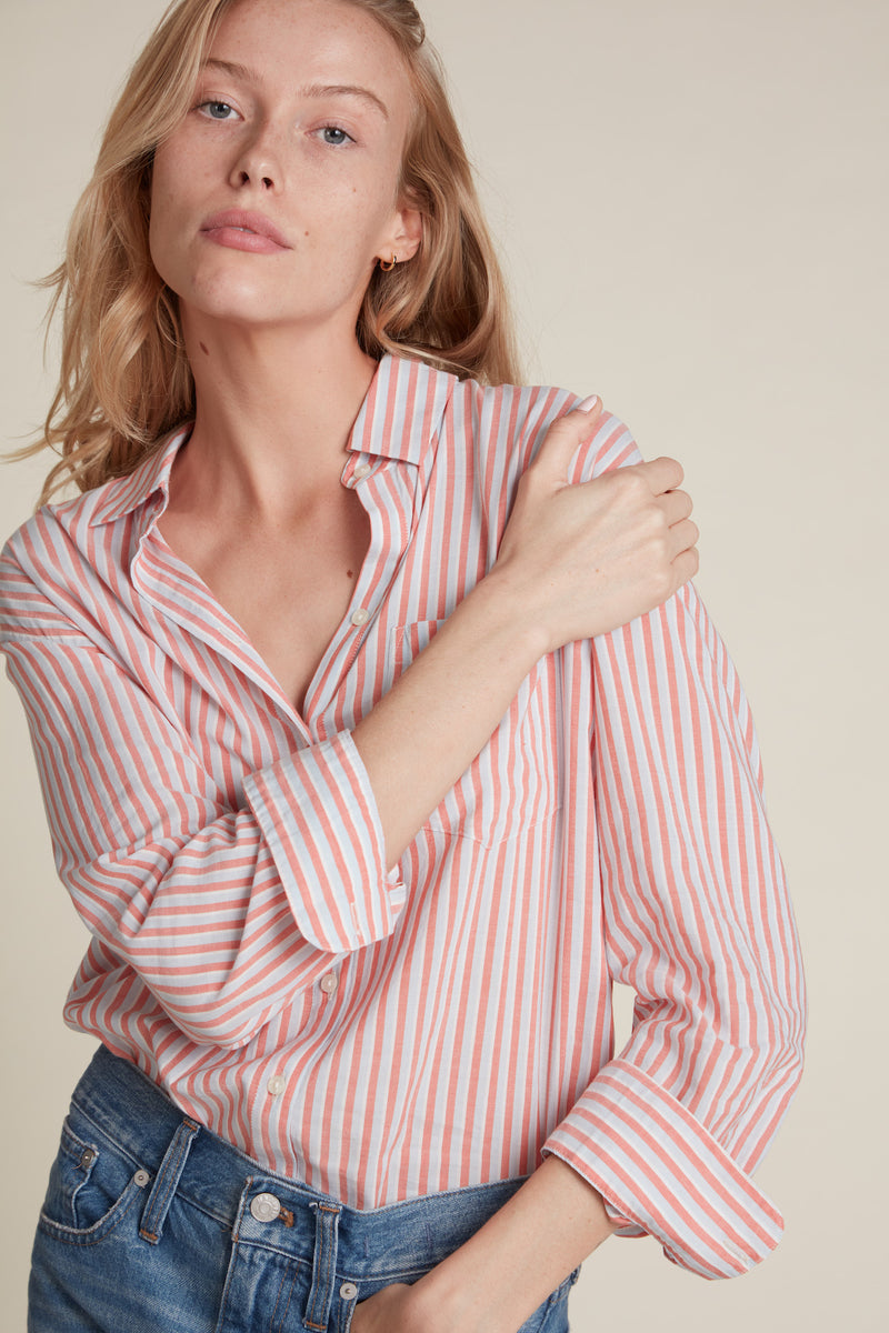 Blake Oversized Shirt Homage Stripe