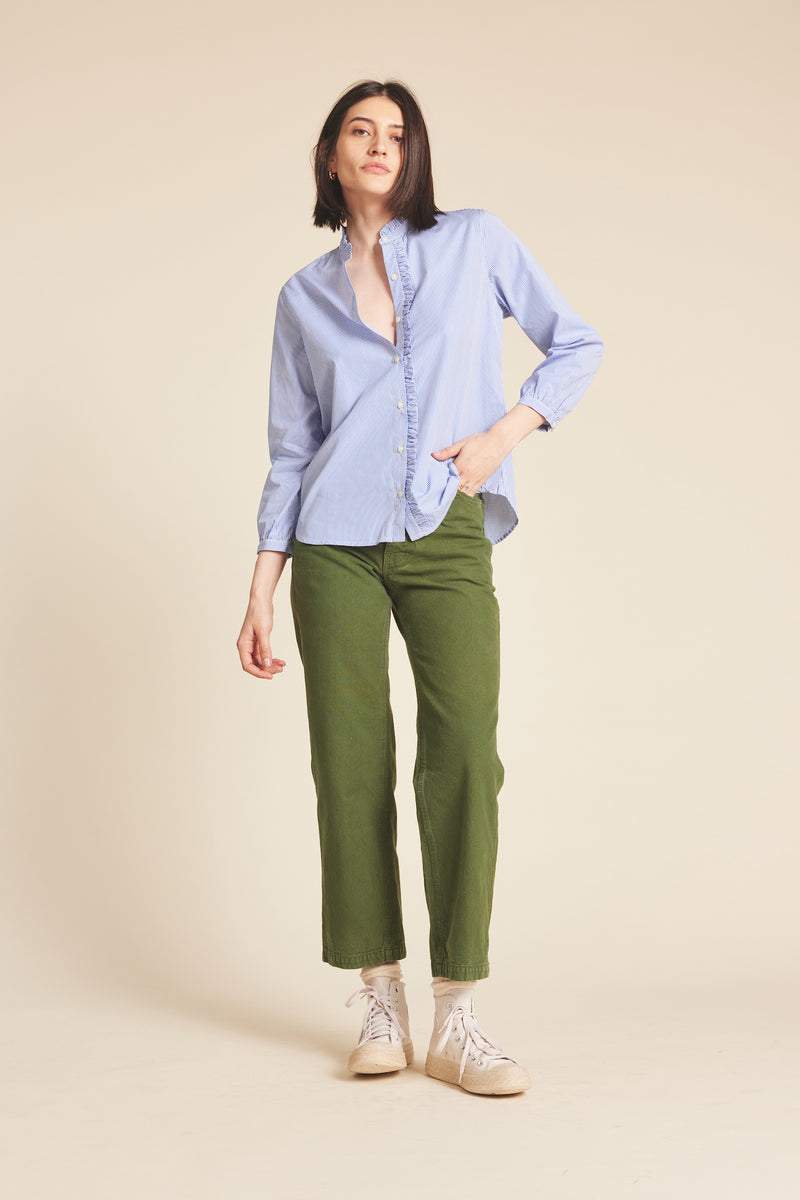 Helena Shirt Blue/White Stripe