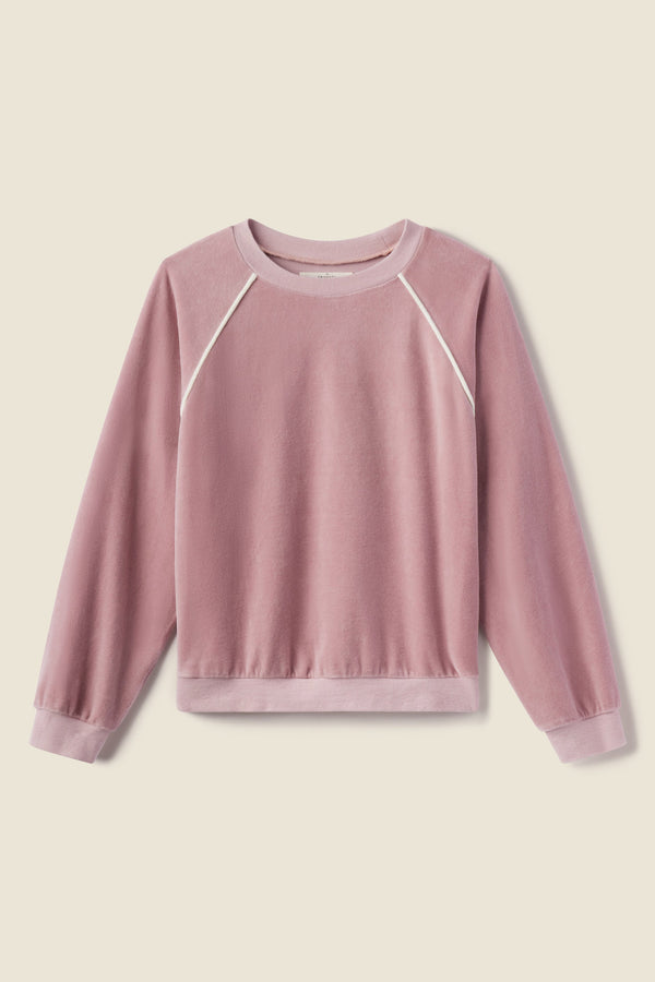 Hagen Pullover Mauve Velour