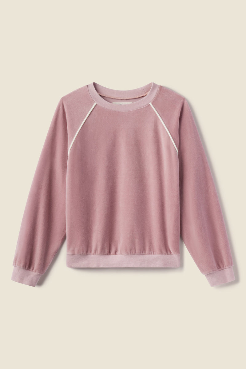 Hagen Pullover Mauve Velour
