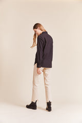 Grace Classic Shirt Black Poplin