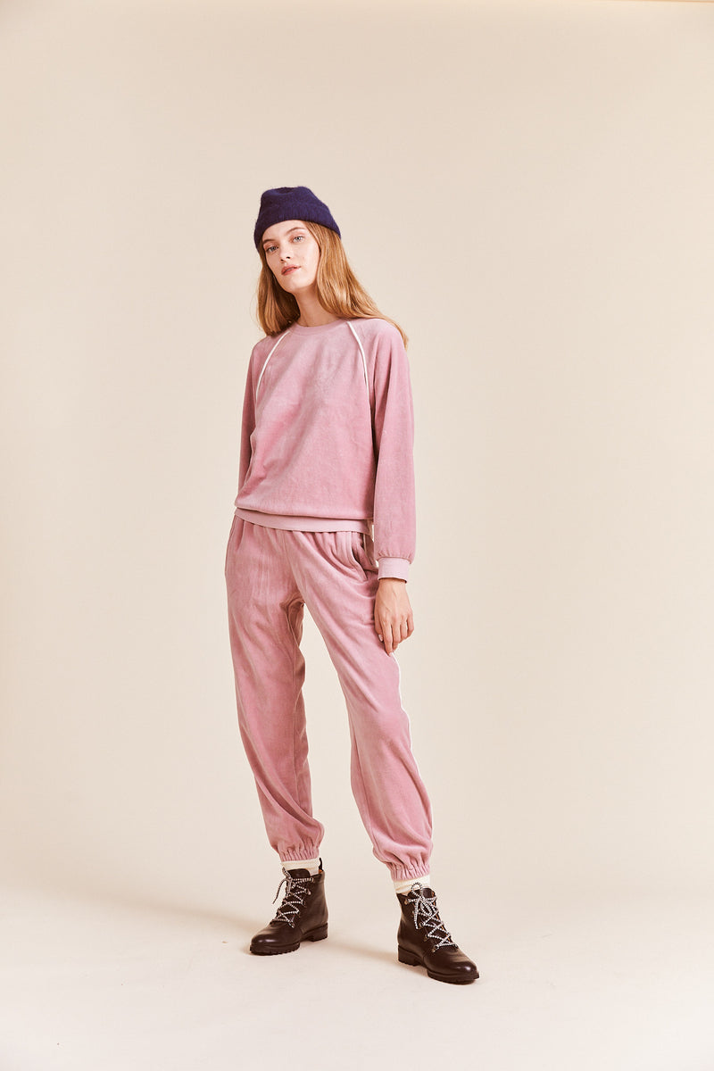 Hagen Pullover Mauve Velour