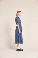 Brita Dress Mazarine Ditsy