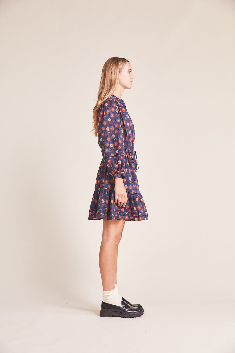 Yulia Shirtdress Blue Aster