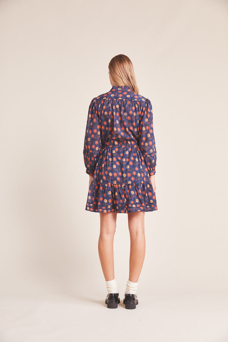 Yulia Shirtdress Blue Aster