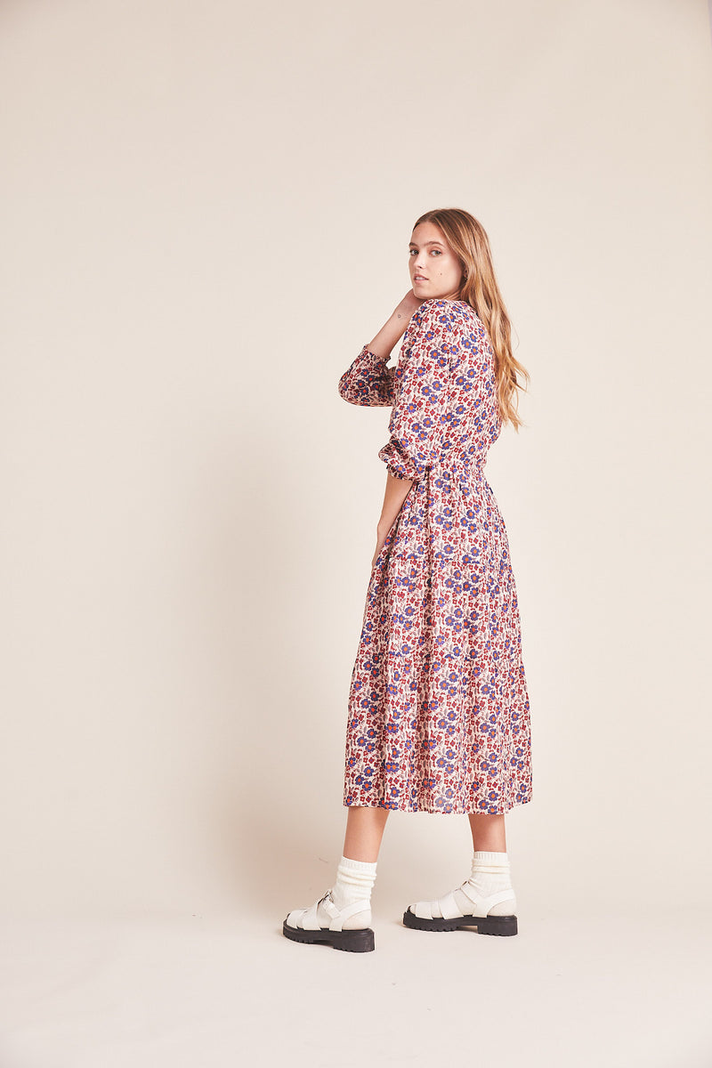 Ainsley "B" Dress Perennial Floral