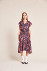 Kristi Dress Pink Geranium