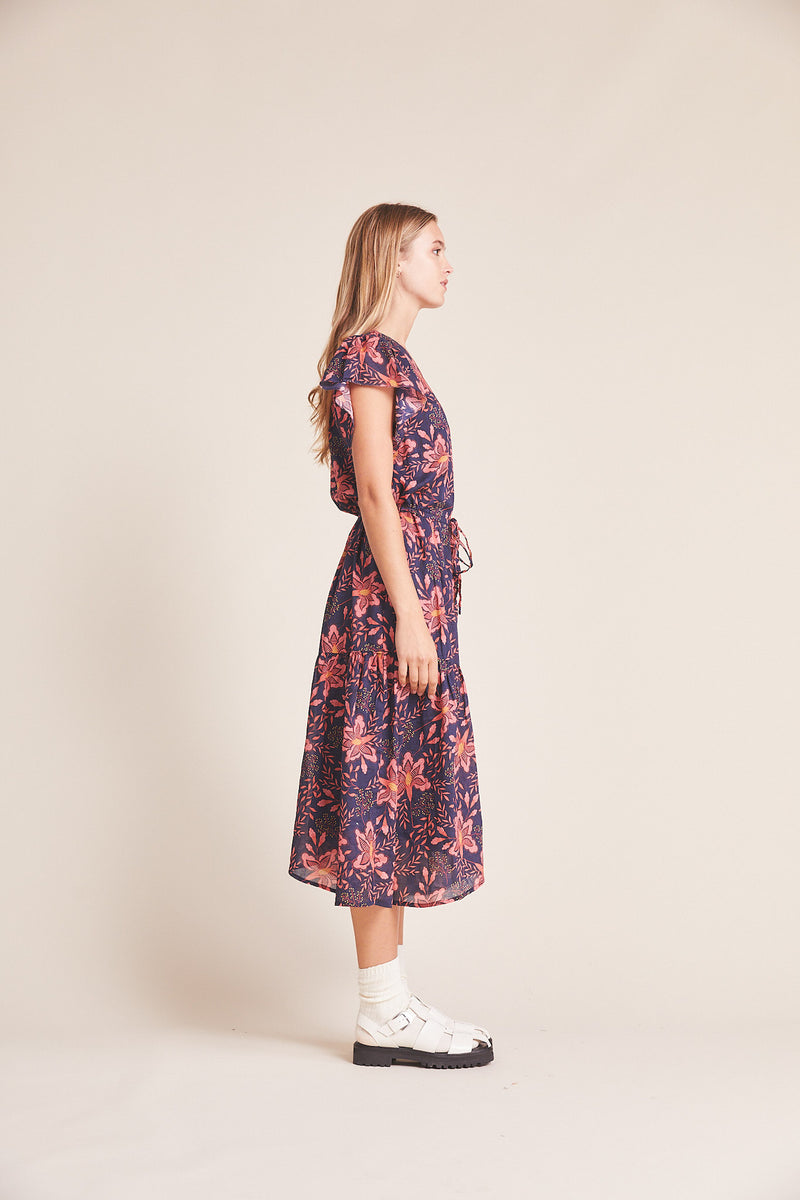 Kristi Dress Pink Geranium