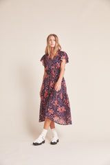 Kristi Dress Pink Geranium