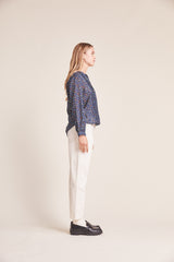 Finley Pintuck Blouse Riverbed