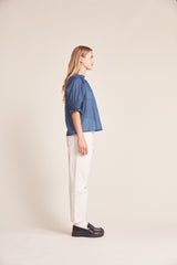 Sheila Blouse Mazarine Ditsy