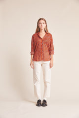 Grace Classic Shirt Kinetic Print