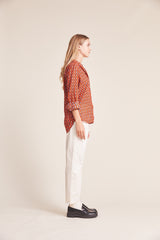 Grace Classic Shirt Kinetic Print