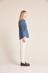 Helena Shirt Mazarine Ditsy
