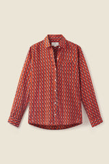 Grace Classic Shirt Kinetic Print