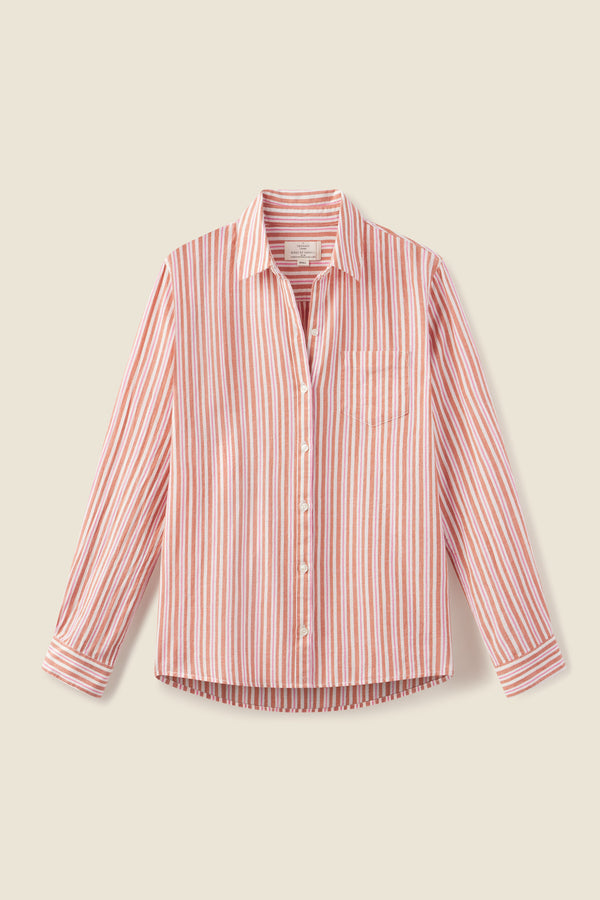 Grace Classic Shirt Tanner Stripe