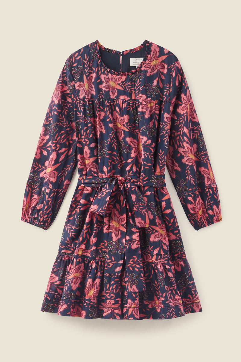 Nia Dress Pink Geranium