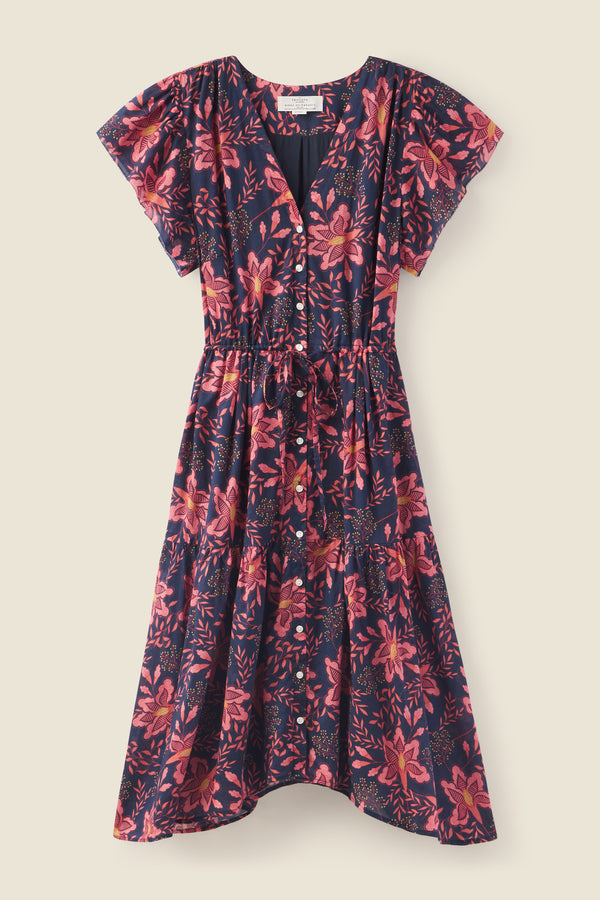 Kristi Dress Pink Geranium