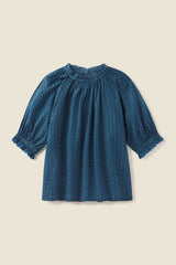 Sheila Blouse Mazarine Ditsy