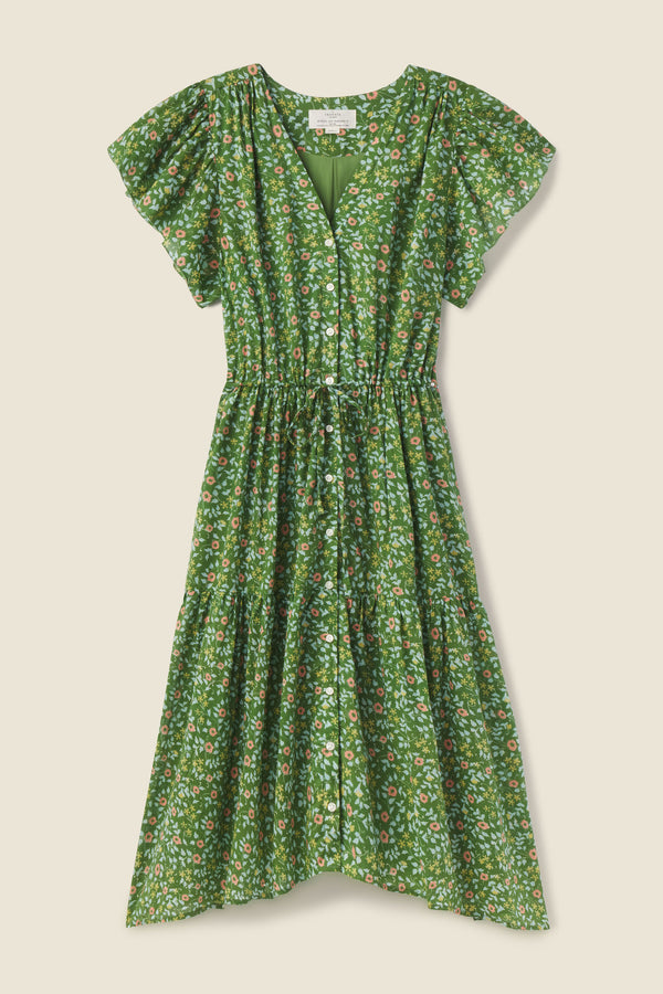Kristi Dress Green Ivy