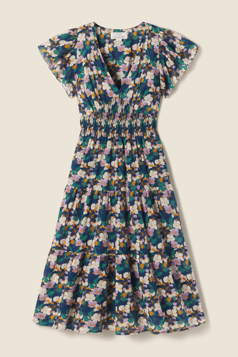 Kendall Dress Tropical Vine