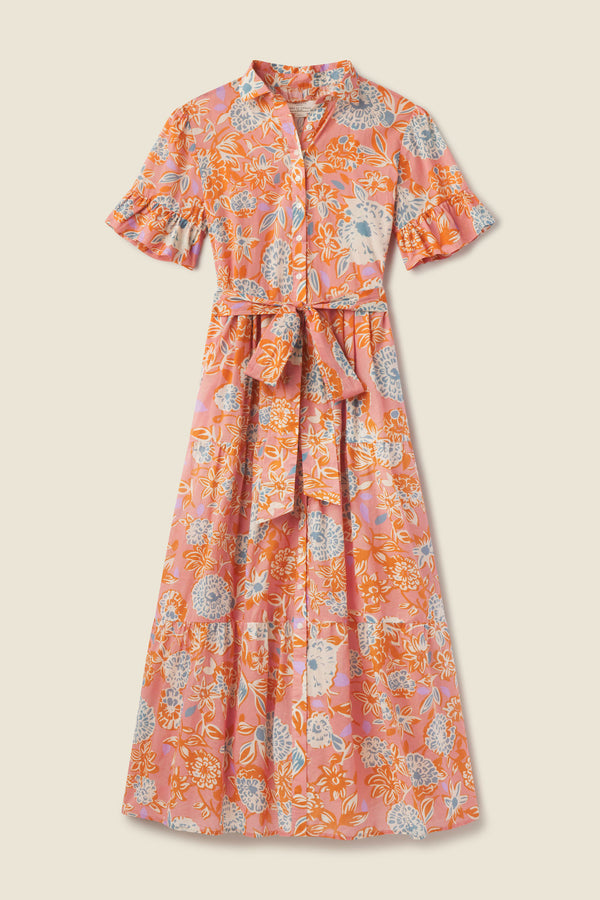 Martine Dress Spiced Dahlia