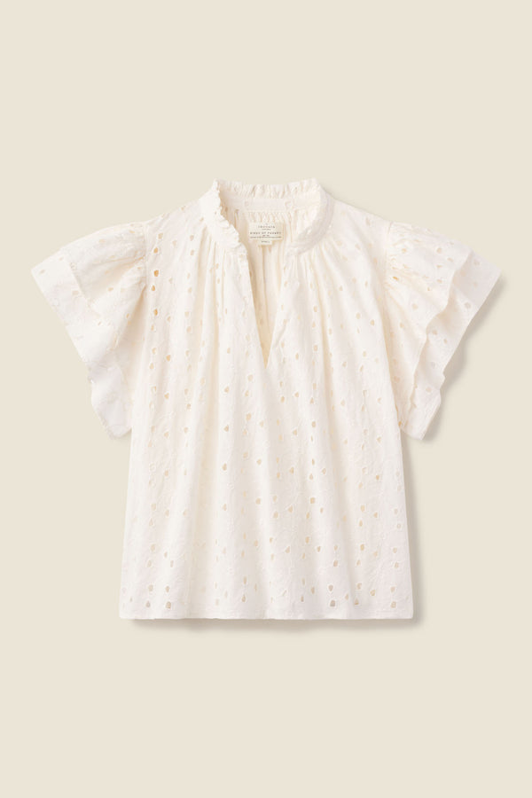 Clover Blouse Daisy Eyelet