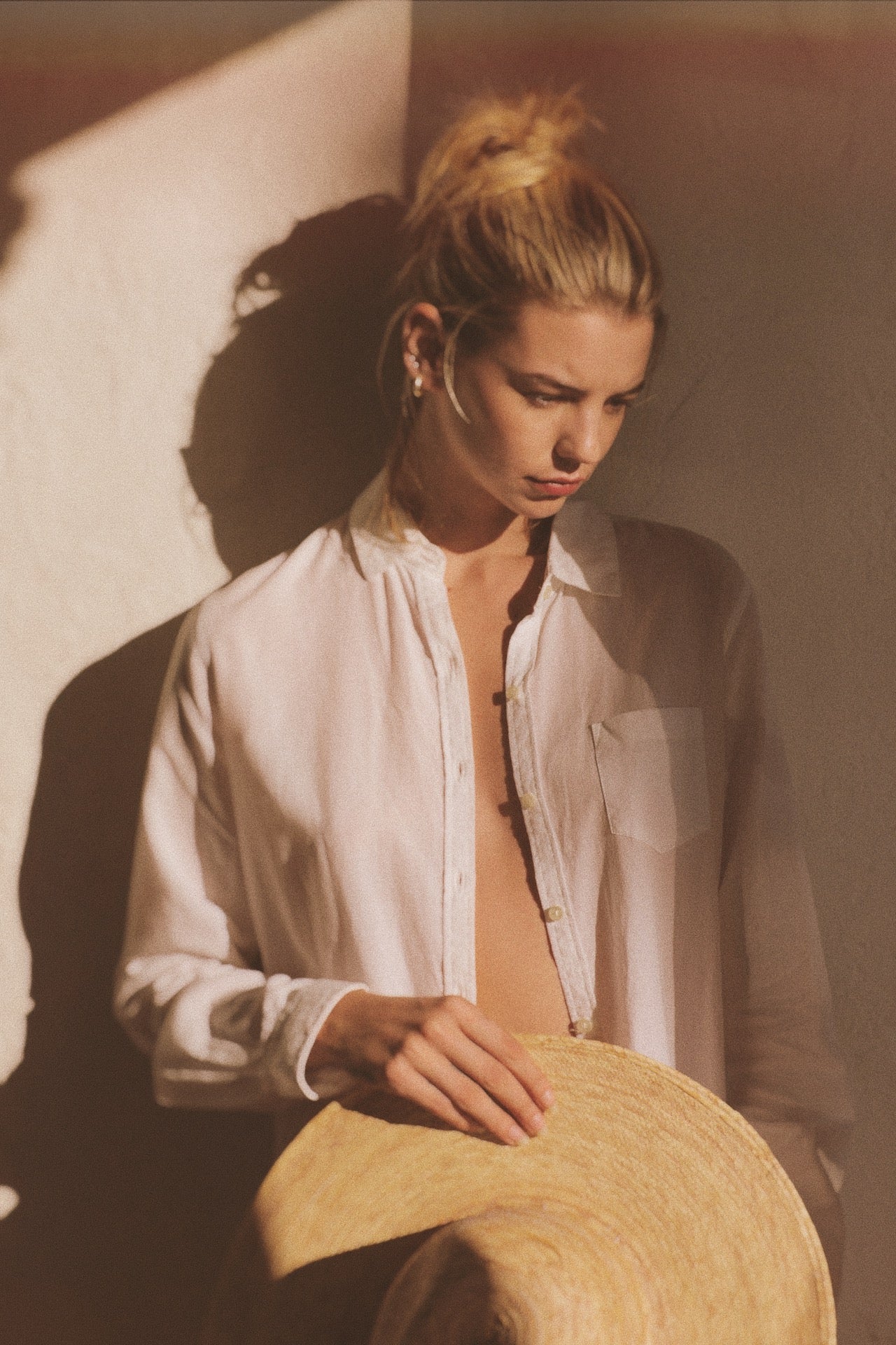 Grace Classic Shirt Antique White