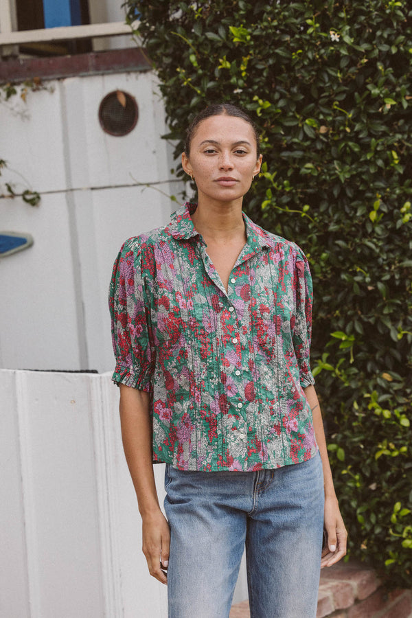 Gemma Blouse Nouveau Garden