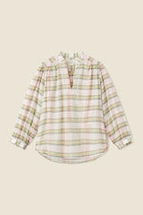 Bailey Blouse Pomelo Plaid