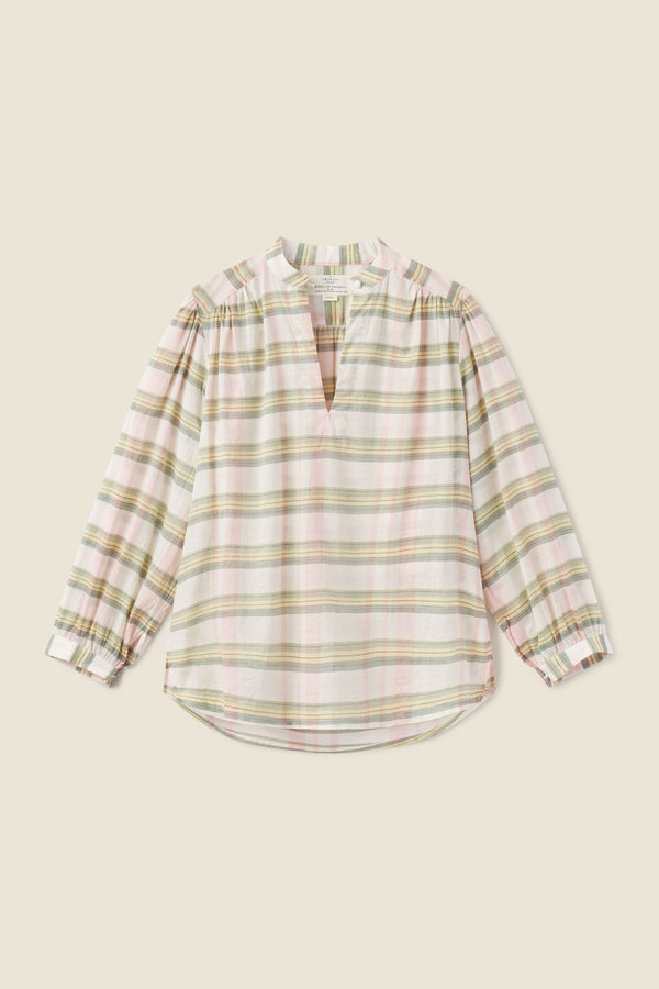 Bailey Blouse Pomelo Plaid
