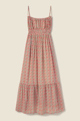Mirabella Dress Carmine Ditsy