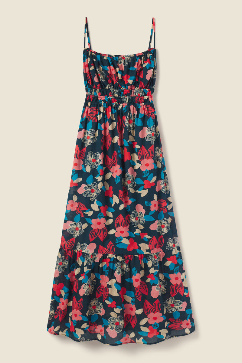 Mirabella Dress Pink Hibiscus