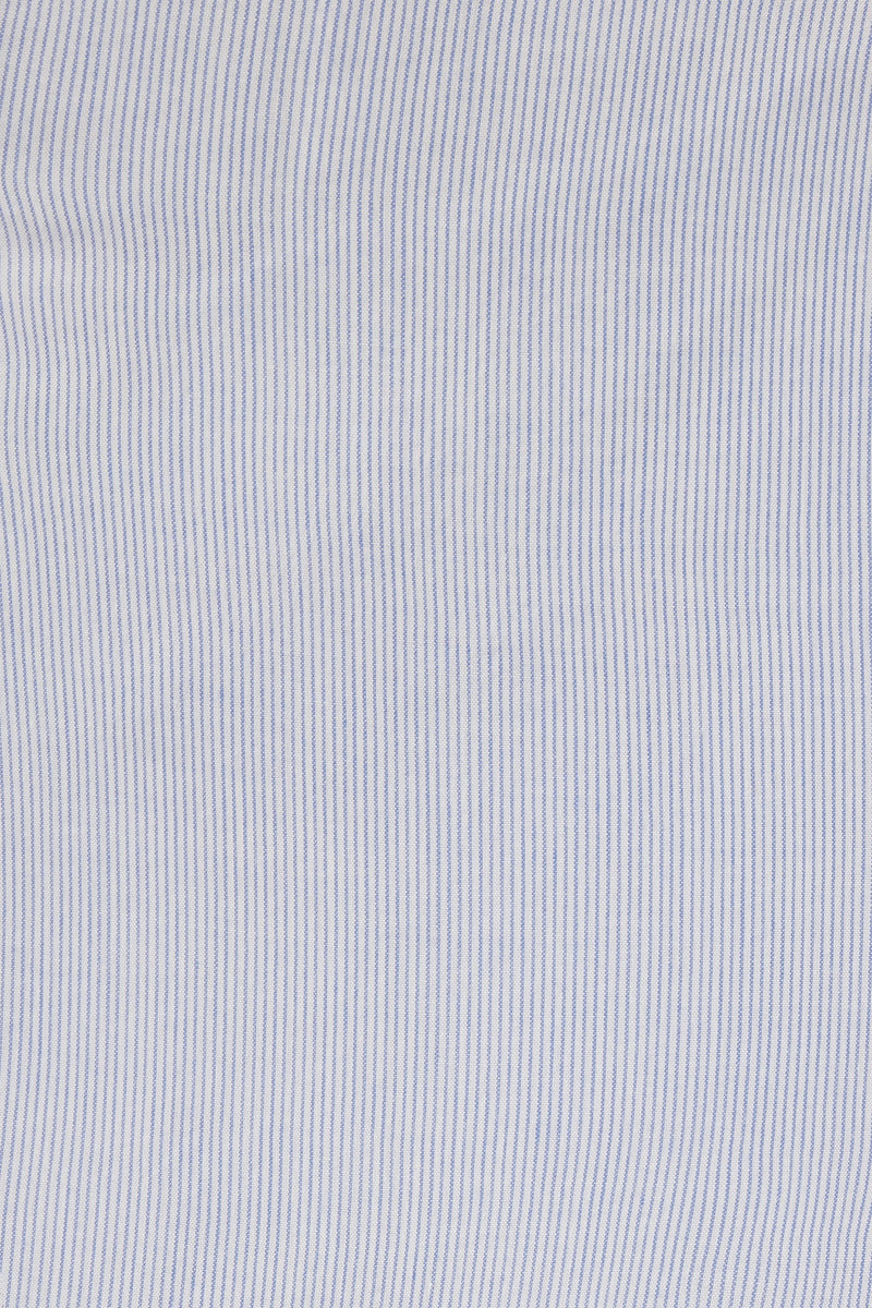 Grace Classic Shirt Navy Micro Stripe