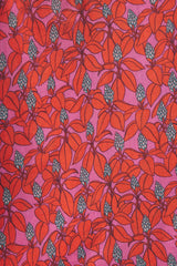 Quincy Blouse Poinsettia