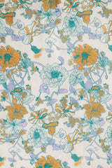 Carla Highneck Shirt Violet Tendril