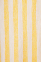 Lucca Shift Dress Yellow Awning Stripe