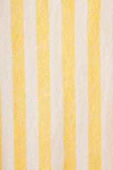 Lucy Short Yellow Awning Stripe