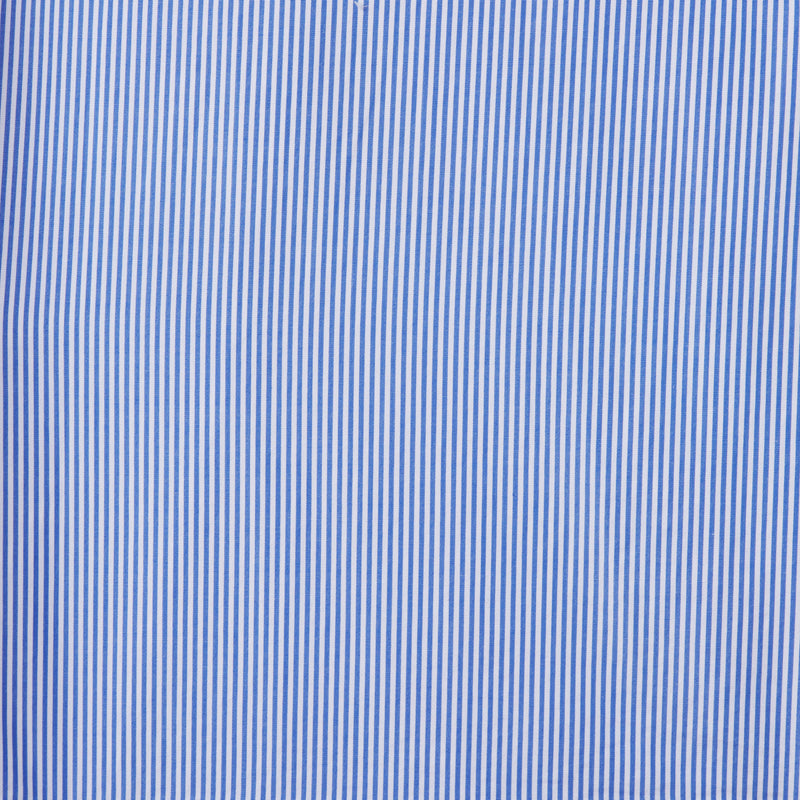 Carla Highneck Shirt Blue/White Stripes