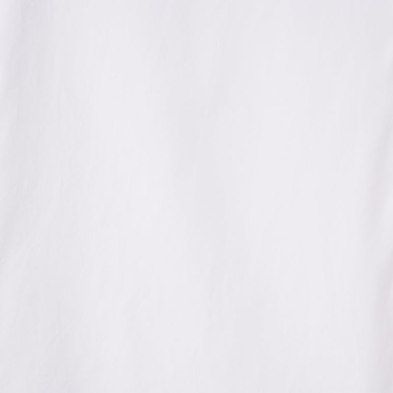 Carla Highneck Shirt White Poplin