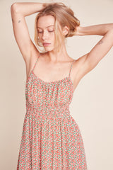 Mirabella Dress Carmine Ditsy