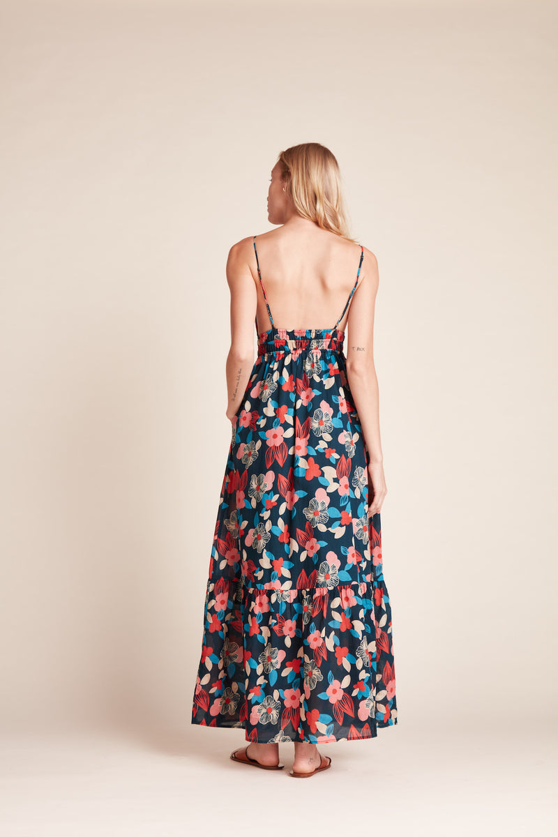 Mirabella Dress Pink Hibiscus