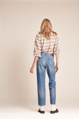 Bailey Blouse Pomelo Plaid