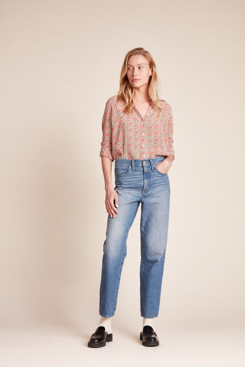 Jacquelin Shirt Carmine Ditsy