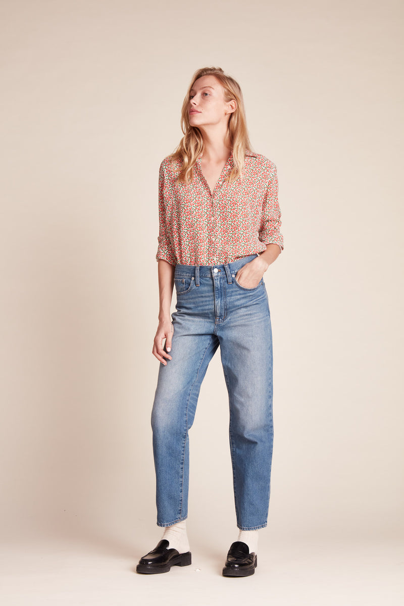 Jacquelin Shirt Carmine Ditsy