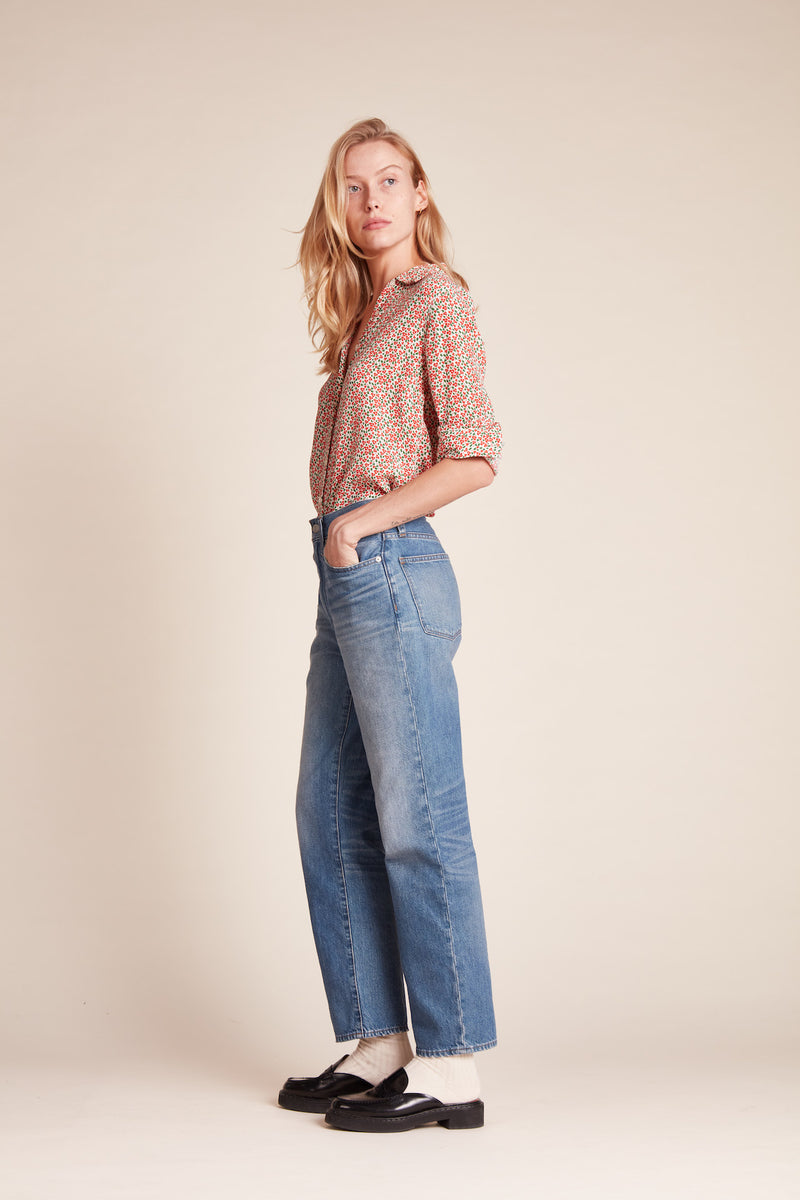 Jacquelin Shirt Carmine Ditsy